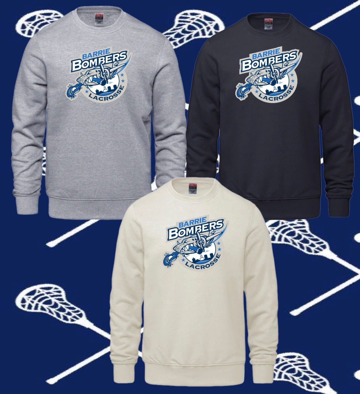 Bomber Crewneck